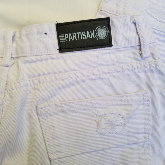 Men's White Jeans from Partisan Jeans Size 34W 30L - Picture 11 of 14